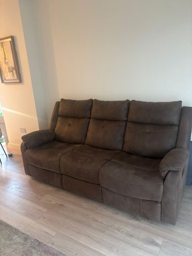 Recliner 3 seater sofa