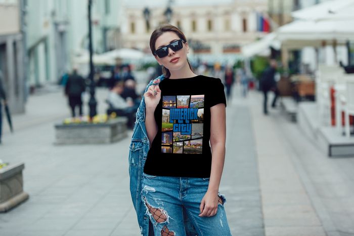 LIMERICK city GTA themed printed T-shirt Tee Top Shirt Great Gift Present