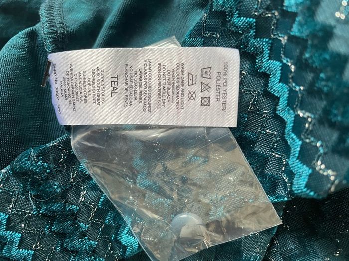 Gallery teal top size 16 - new