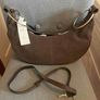 Mark and Spencer suede handbag Image 3