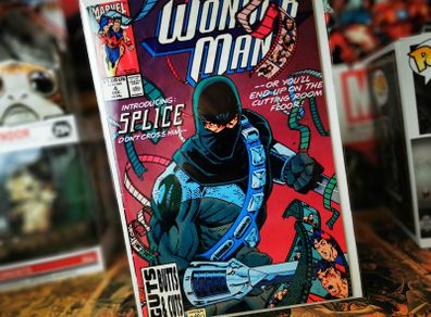Wonder Man ! Issue #4 ! 1st Appearance of Splice ! 1991 ! by Marvel !