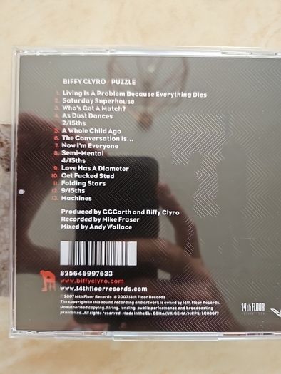 Biffy Clyro CD - Puzzle