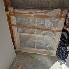 Cream Sash Window