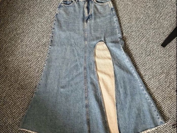 Primark Penney's Rita Ora jeans maxi skirt