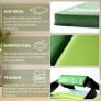 5-Panel Folding Gymnastics Tumbling Mat with Carrying Handles 195 x 75 x 2.8, Thick Exercise Mat, Foldable Tumbling Mat for Kids, Padding for MMA, Gymnastics, Activity Play and Home Gym Image 3