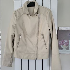 Dunnes Stores faux leather jacket