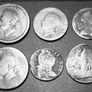 12 Antique Copper Coins Job Lot Image 4