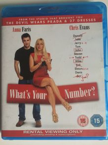 What's Your Number? [2011] Chris Evans & Anna Ferris [Blu-ray Movie]