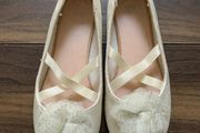Girls Cream Shoes / Pumps: Size 13
