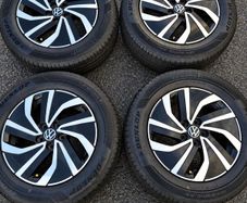 15" Genuine VW Polo 5x100 + Tyres
