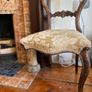 Antique French polished oak chair Image 3