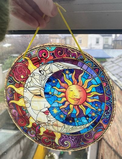 Sun/Moon Suncatcher
