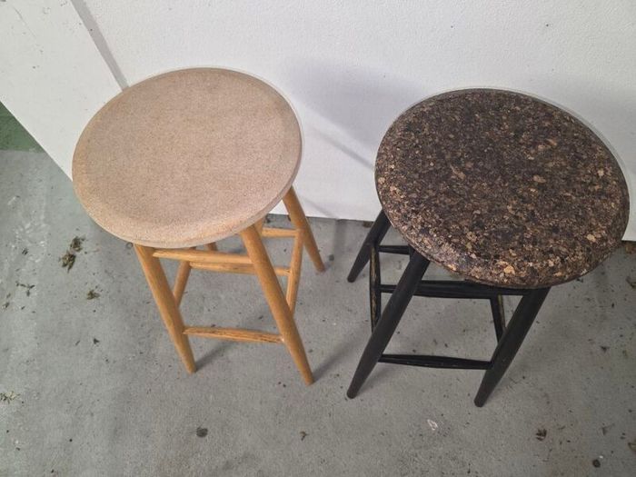 2  Drifted bar stool by Lars Beller fjetland