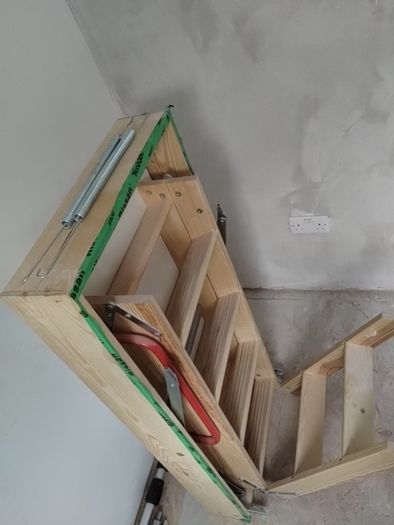 attic ladder 55x118 cm