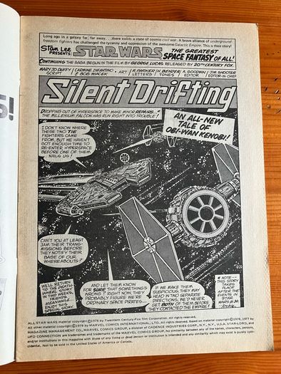 Comic: 'Star Wars Weekly' no. 43 / 1978