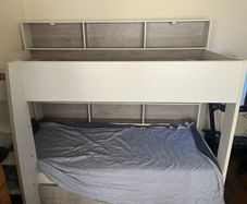 Bunk beds with storage