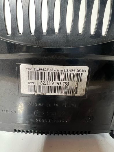 Speedometer 9153755 BMW 2007 E60 E61 5 Series Diesel A1l3b13s