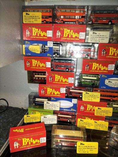 Selling My Britbus busses All Limited Edition Low Numbers some models just 600 made