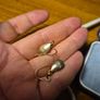Vintage Earrings M&S Brand Gold Plated Image 6