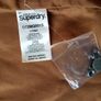 skirt leather brown superdry Medium Size M Brand new Image 3