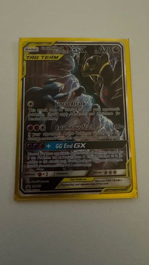 Garchomp And Giratina Tagteam GX Pokemon Card