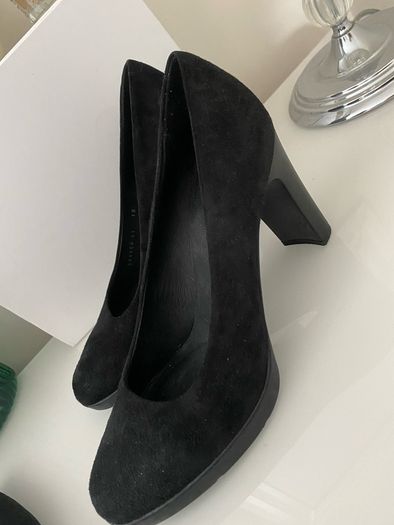 Geox Black Shoes Ladies Heels