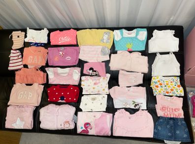 baby girl 0-3 months gap Disney bundle
