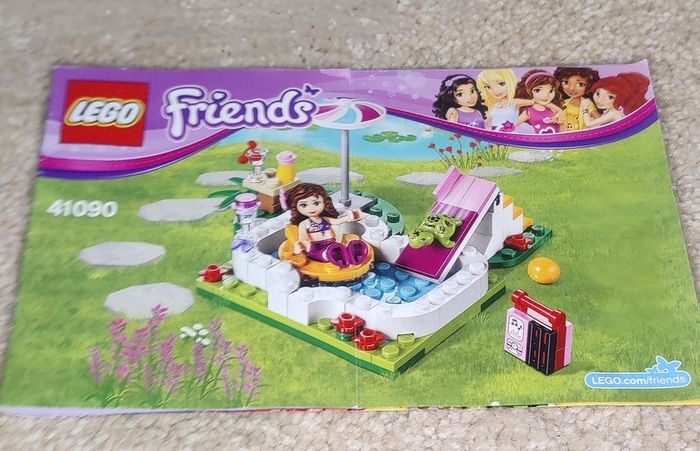 Lego Friends, Olivia's garden pool, 41090