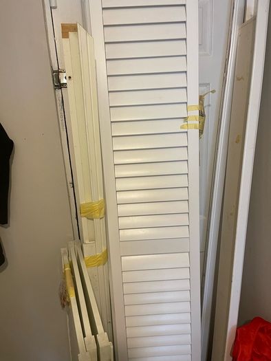 White Plantation Shutters (2 Sets)