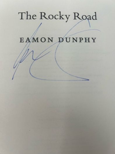 SIGNED Eamon Dunphy The Road Road / First Edition / Football Pundit / HB