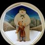 2019 Silver proof Snowman 50p coin Image 4