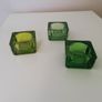 3 glass tea light holders from next Image 2
