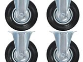 16 pcs Fixed Casters 125 mm