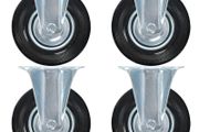 16 pcs Fixed Casters 125 mm