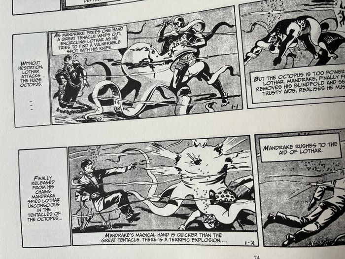 Two Hardback Flash Gordon/Mandrake the Magician Dailies comic books - New/Large Oversized
