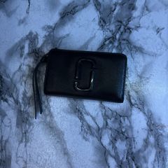 Marc Jacobs Women's Snapshot Compact Wallet Black