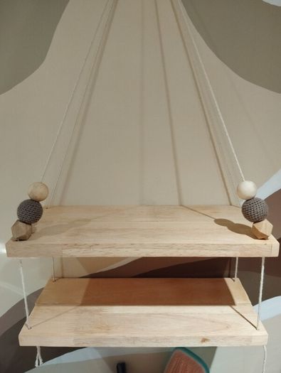 Brand new wooden shelf