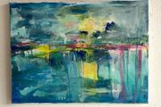 Original Painting Irish Abstract seascape Original Art contemporary Irish art