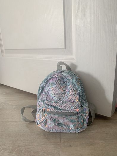 Tiny sequin backpack