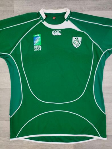 Vintage Ireland 2007 Rugby World Cup Player Issue jersey Shirt Mens 4XL Player Fit