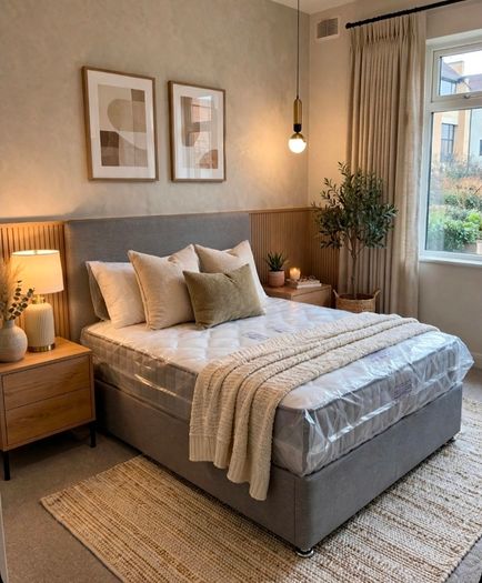 brand new double beds