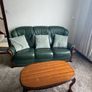 Leather Sofa Suite & TV Unit Image 2