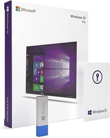 Windows 10 Pro Physical Retail License. Upgradable to Windows 11 Pro