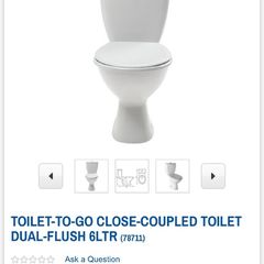 Toilet brand new in box