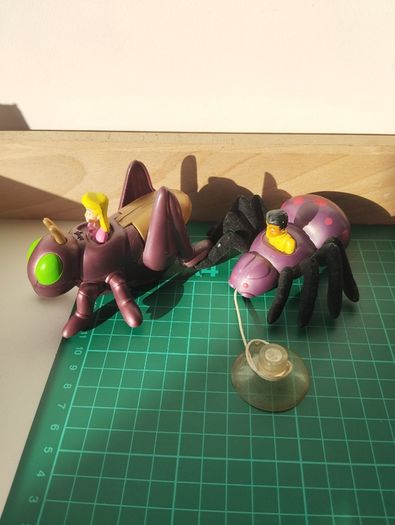 Vintage 1999 Insect Riders Toy Set
