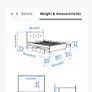 Ikea double bed with 4 storage Image 5