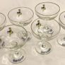 Vintage Babycham glasses X 6 c1950 Image 4