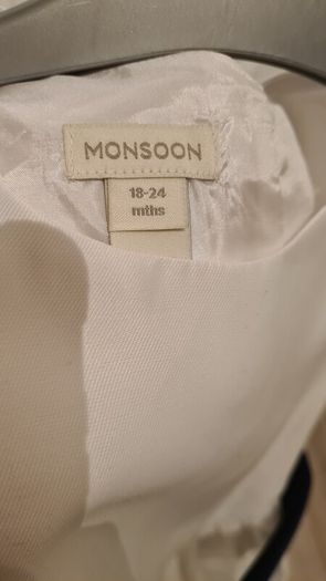 Flower Girl Dresses / Christening dresses x 2, age 1.5-2yrs and 4yrs