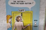 5 Bamforth nudist colony saucy postcards.