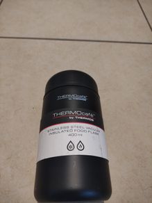 Thermocafe Food Flask in Black - Brand New